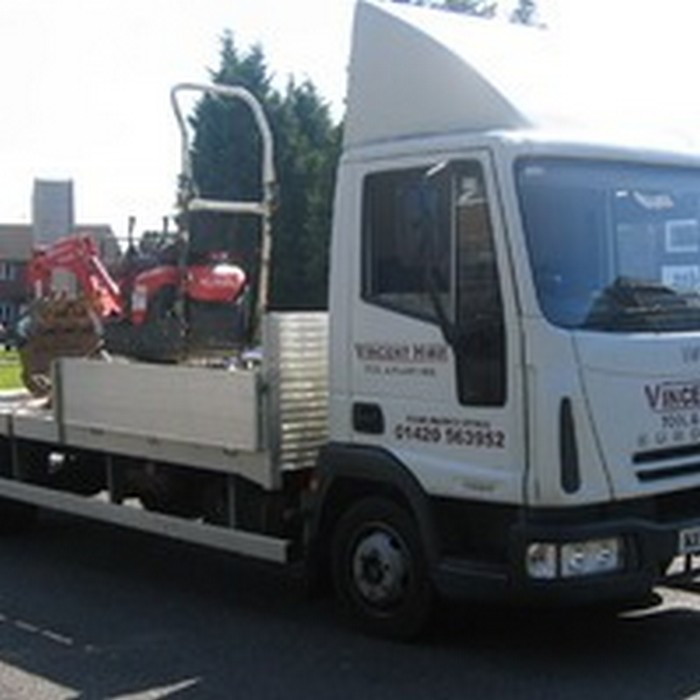 Vincent Tool Hire Lorry